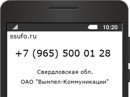 Номер телефона +79655000128